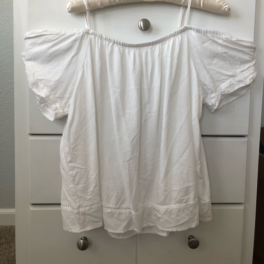 off the shoulder shirt